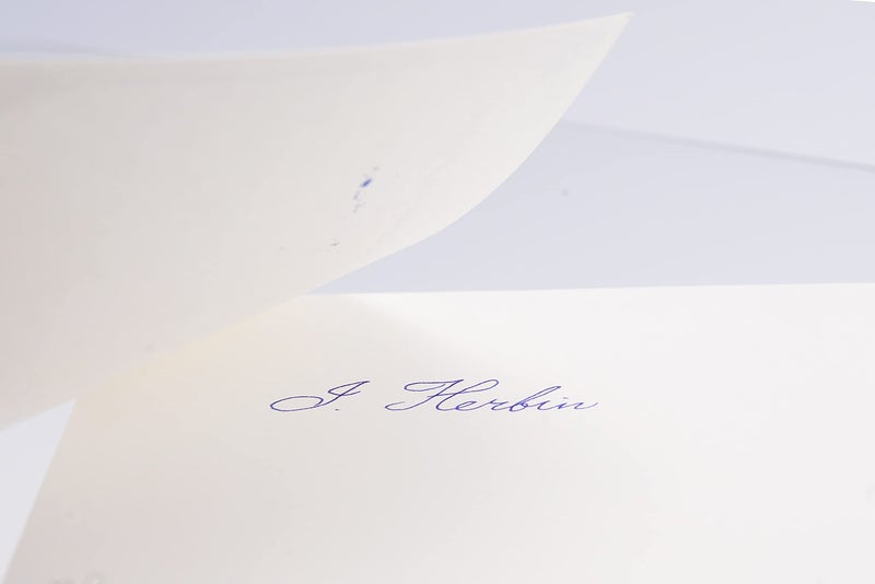 Herbin 10 White Blotter Sheets - 4 3/4 x 6 1/3 - Image 2
